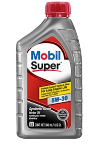 Mobil Super 5000 Motor Oil 5W30, 1 Quart