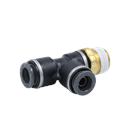 Male Run Tee Composite PTC Fitting 1/2" X 1/2" X 3/8" NPT