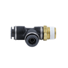 Male Run Tee Composite PTC Fitting - 1/2"x 1/2" NPT