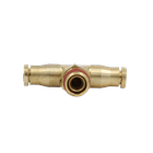 Male Branch Tee Brass PTC Fitting 1/2" x 1/2" x 1/2"