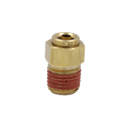 Straight Male Brass PTC Fitting 1/4" X 1/4"