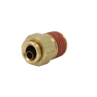 Straight Male Brass PTC Fitting - 1/4"x 3/8 NPT