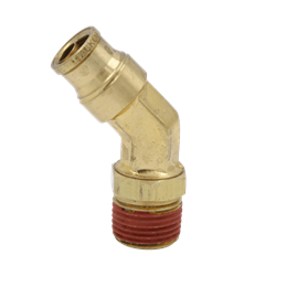 45 Degree Male Swivel Elbow Brass PTC Fitting 3/8"X3/8"