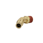 45 Degree Male Swivel Elbow Brass PTC Fitting 3/8"X3/8"