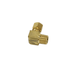 90 Degree Male Elbow Connector Brass Compression Fitting 3/8"