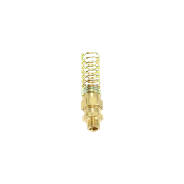 Straight Male Brass Reusable Fittings - 3/8"x  1/2" Thread