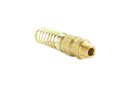 Straight Male Brass Reusable Fittings - 3/8"x  1/2" Thread