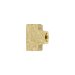 Brass Pipe Tee Fitting 1/2" NPTF