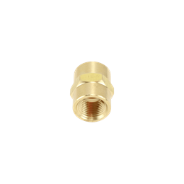 Brass Female Coupling - 3/8" NPTF