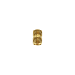 Brass Male Close Nipple Fitting - 1/2" NPT