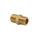 Brass Male Standard Hex Nipple Fitting - 1/8" NPT