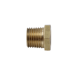 Brass Hex Reducer Bushing - 3/4" NPT X 1/4" NPTF