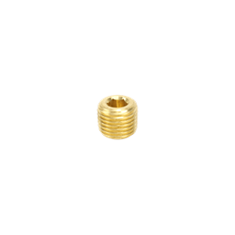 Brass Hex Countersunk Plug - 3/8"