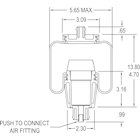 Cabin Air Spring - 7093