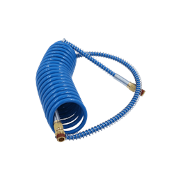 Air Hose, Coiled 15' Coiled with 40" LEAD 1/2"