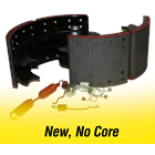 Brake Shoes - 4709E 23000LB 16.5 in x 7.00 in