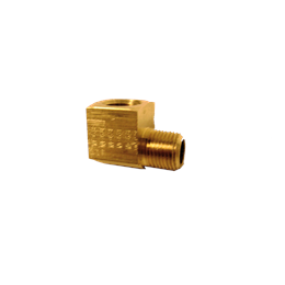 Reducer Elbow -  (NPTF): 1/2"; (NPT): 3/8"